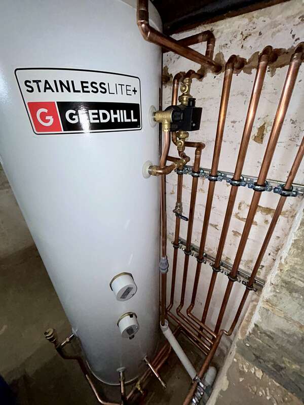 PowerTank water pressure system installation
