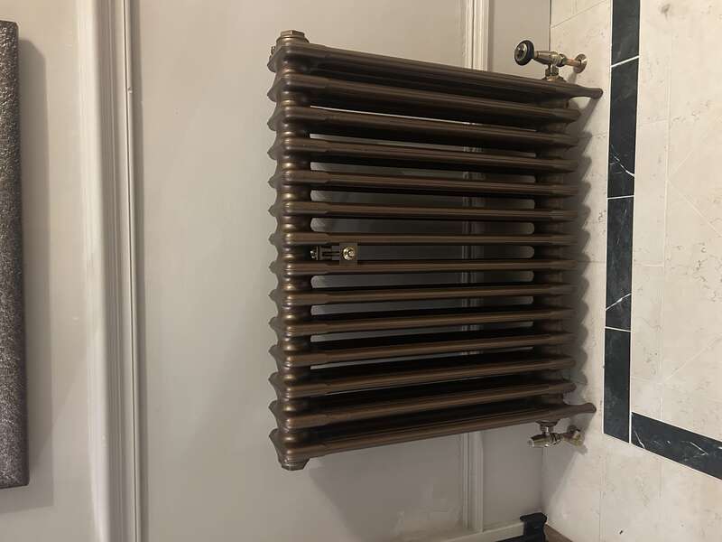 Cast iron radiator installation Kent